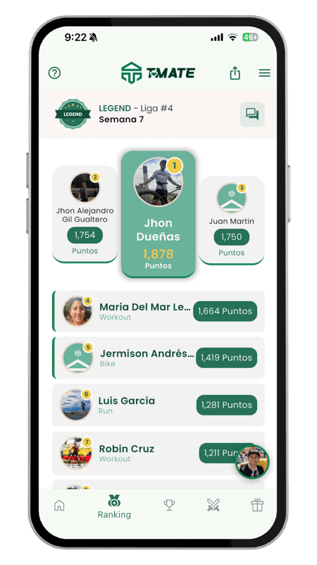 T-Mate app screenshot 3