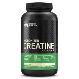 Creatine Powder 300g Optimum Nutrition – Creatina Micronizada Pura | Más fuerza y volumen muscular