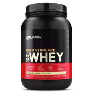 Gold Standard 100% Whey – Proteína Optimum Nutrition | Aislado de Suero + BCAAs