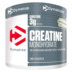 Creatine Monohydrate Dymatize – 100% Creatina Pura Micronizada | Aumenta fuerza y rendimiento