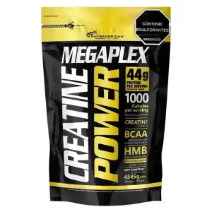 Megaplex Creatine Power Nutramerican – Creatina + Proteína para Volumen Muscular
